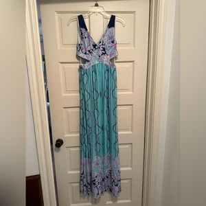 EUC Lilly Pulitzer Marcia Maxi Size 4